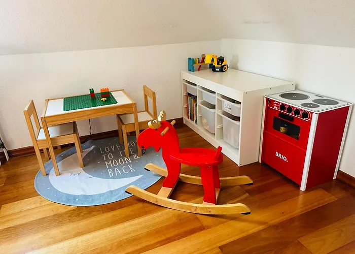Apartments Braunschweig - Charlys Home - Kueche - Fachwerk - Familie