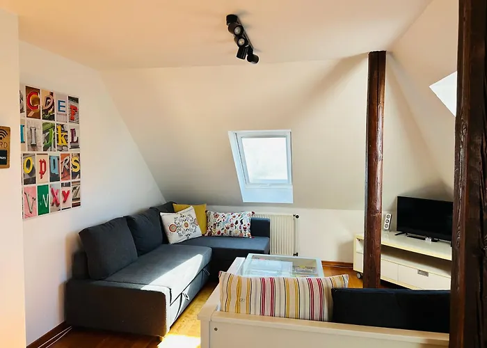 Apartments Braunschweig - Charlys Home - Kueche - Fachwerk - Familie